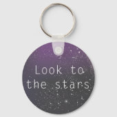 Kijk naar de sleutelhanger sterren (Voorkant)