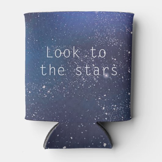 Kijk naar de sterren koelbox blikjeskoeler (Voorkant)