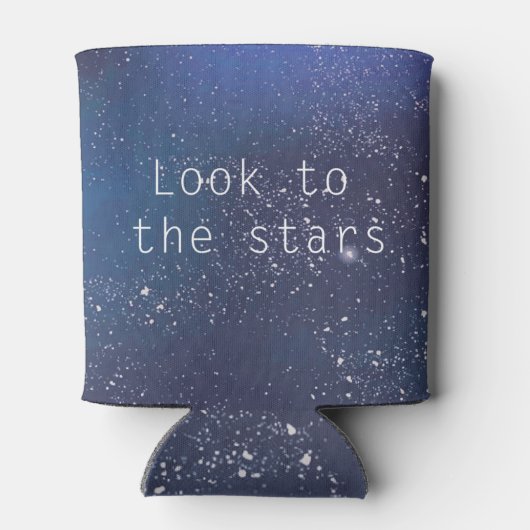 Kijk naar de sterren koelbox blikjeskoeler (Achterkant)