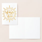 Kijk naar de sterren | Lege typografie voor alle g Folie Kaarten (Display)