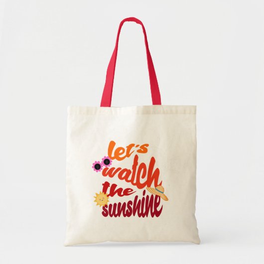Kijk naar de Sunshine Canvas tas (Voorkant)