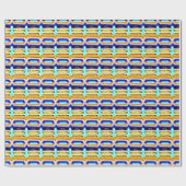 Kijk naar de toekomst cadeaupapier (Vlak)