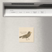Kijk naar de vogels magneet (Insitu (Vaatwasser))
