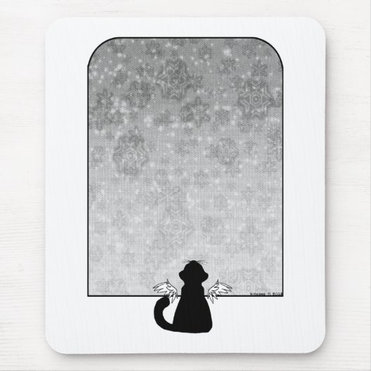 Kijk naar de wereld met mousepad muismat (Voorkant)