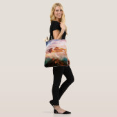 Kijk naar de zonlichtheuvels naar schemering. Dram Tote Bag (Op model)