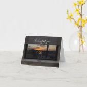 Kijk naar de zonsondergang van je Kaart (Gele Bloem)