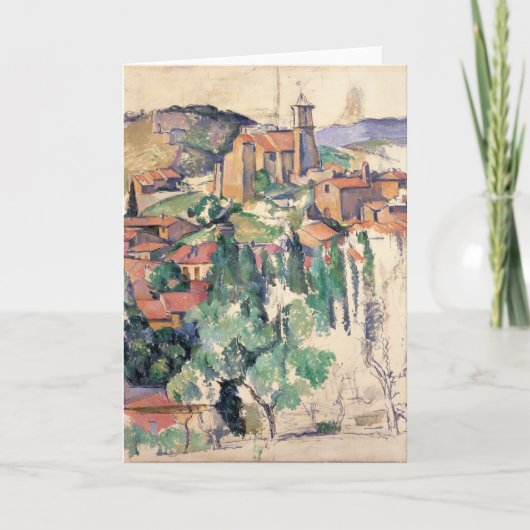 Kijk naar Gardanne - Paul Cezanne - c1885 Kaart (Voorkant)