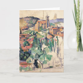 Kijk naar Gardanne - Paul Cezanne - c1885 Kaart