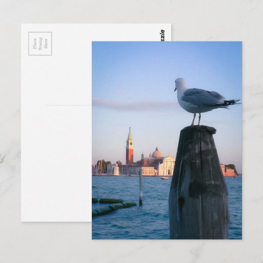 Kijk naar gondalas in Venetië Briefkaart (Voorkant / Achterkant)