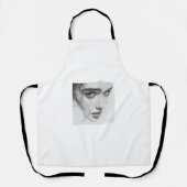 Kijk naar haar. schort (Voorkant)