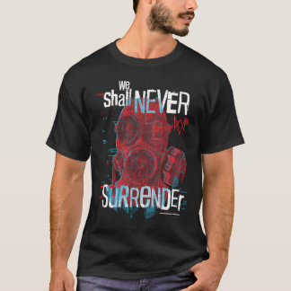 Kijk naar het gaasmasker van de honden dat we nooi t-shirt