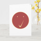 Kijk naar het gezicht - Tick/Black. Kaart (Gele Bloem)