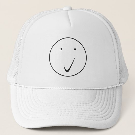 Kijk naar het gezicht - Tick/Black. Trucker Pet (Voorkant)