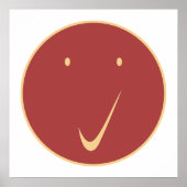 Kijk naar het gezicht - Tick, Cr/Red. Poster (Voorkant)