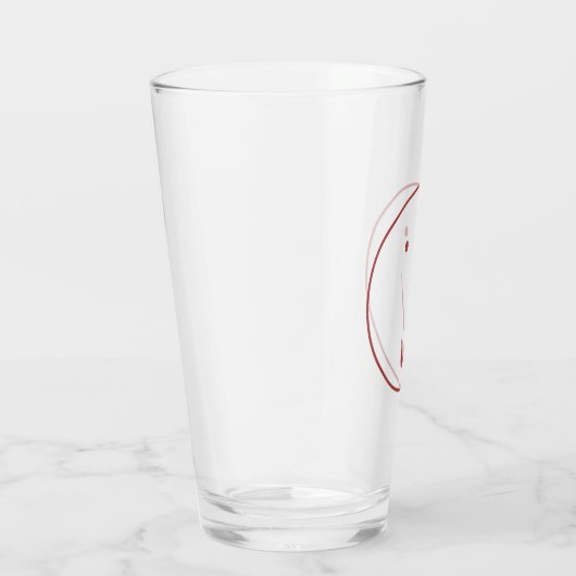 Kijk naar het gezicht - Tick, Transp/Red. Glas (Rechts)