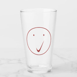 Kijk naar het gezicht - Tick, Transp/Red. Glas