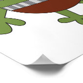 kijk naar het groene monster poster (Hoek)