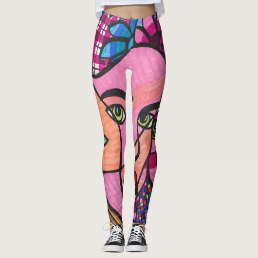 Kijk naar hoop leggings (Voorkant)