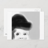 kijk naar je briefkaart (Voorkant / Achterkant)