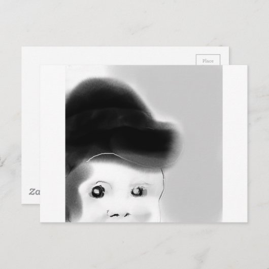 kijk naar je briefkaart (Voorkant / Achterkant)