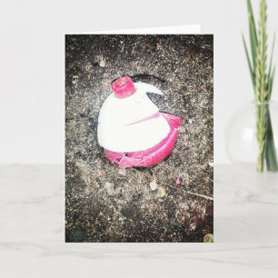 "Kijk naar je eigen Bobber" Verjaardag Kaart