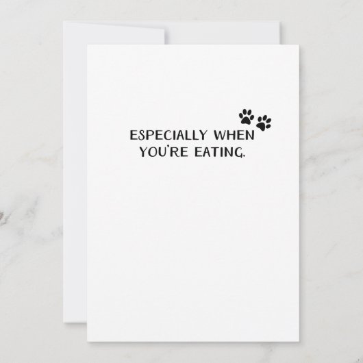 Kijk naar je grappige dag vader kaart (Achterkant)