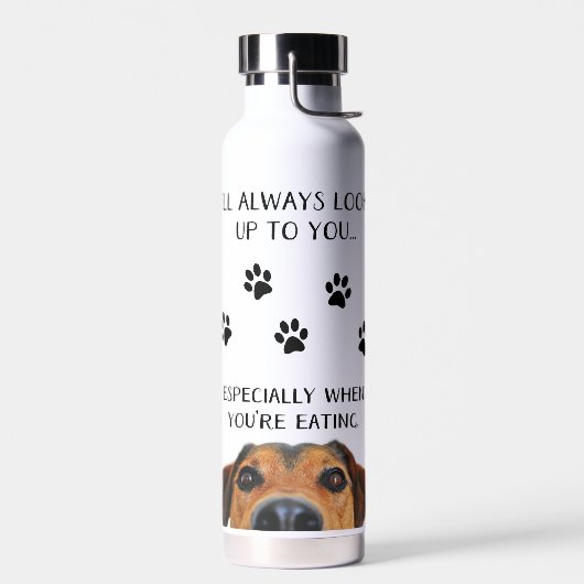 Kijk naar je grappige hond waterfles (Links)