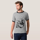 kijk naar je mond door ( joey ) inkt t-shirt (Voorkant volledig)