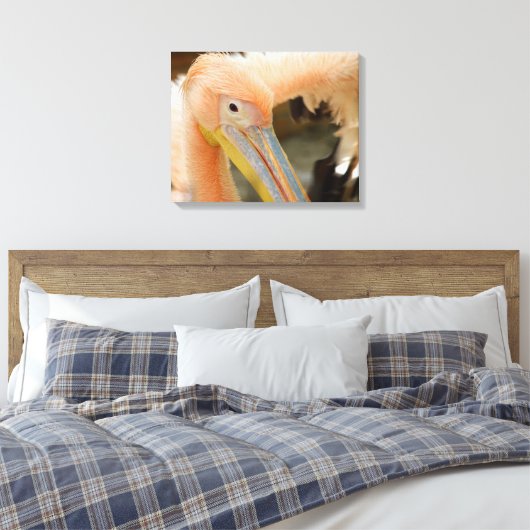 Kijk naar je Pelican Canvas druk Afdruk (Insitu (Slaapkamer))