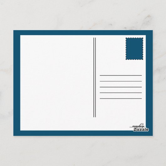 kijk naar je soar bokeh briefkaart (Achterkant)