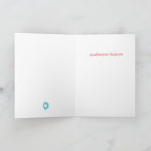 Kijk naar je sterke vrienden - Notitie van God Bedankkaart (Binnen)