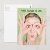 Kijk naar jou briefkaart (Voorkant / Achterkant)