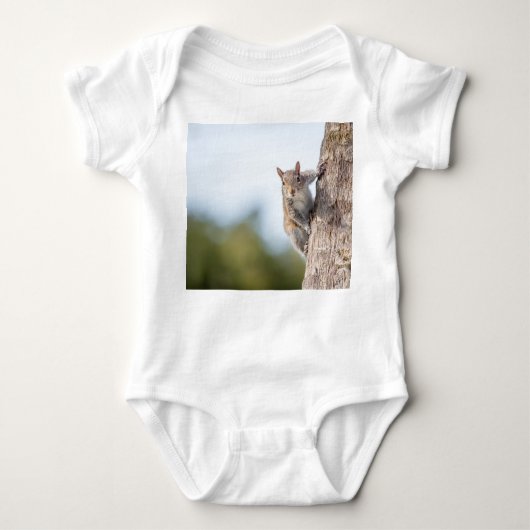 Kijk naar jou! Squirrel Baby Bodysuit (Voorkant)
