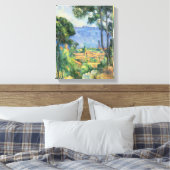 Kijk naar L'Estaque en de Chateaux d'If Canvas Afdruk (Insitu (Slaapkamer))