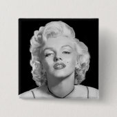 Kijk naar liefde 2 vierkante button 5,1 cm (Voorkant)