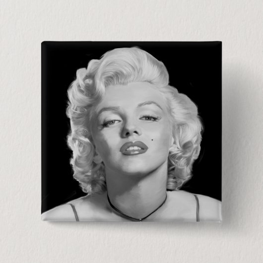 Kijk naar liefde 2 vierkante button 5,1 cm (Voorkant)