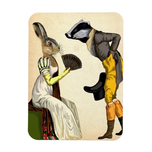 Kijk naar liefde magneet (Verticaal)