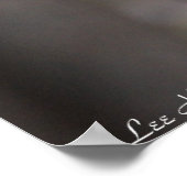 "Kijk naar me" Juvenile Squirrel Print Poster (Hoek)