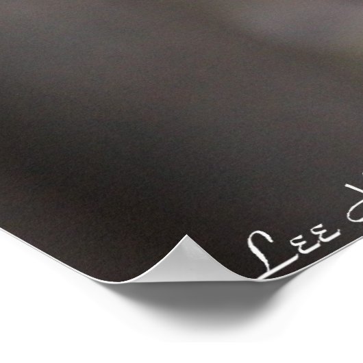 "Kijk naar me" Juvenile Squirrel Print Poster (Hoek)