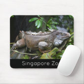 Kijk naar me Lizard Singapore Zoo Muismat (Met muis)