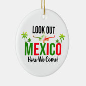 Kijk naar Mexico hier. Keramisch Ornament (Rechts)