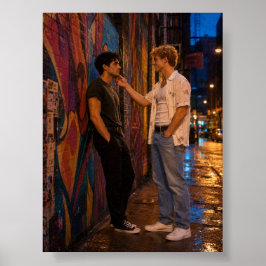 Kijk naar mij | Gay kunstproject Poster
