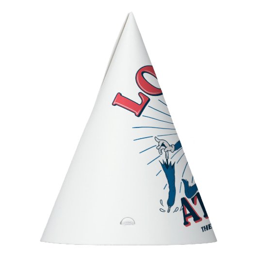 Kijk naar mij kat in het Pet Feesthoedjes (Links)