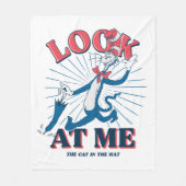 Kijk naar mij kat in het Pet Fleece Deken (Voorkant)