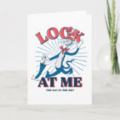 Kijk naar mij kat in het Pet Kaart (Voorkant)
