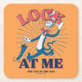 Kijk naar mij kat in het Pet Kartonnen Onderzetters (Voorkant)