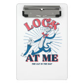 Kijk naar mij kat in het Pet Mini Klembord (Voorkant)