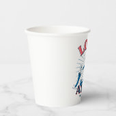 Kijk naar mij kat in het Pet Papieren Bekers (Voorkant)