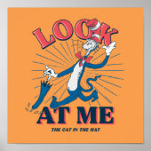 Kijk naar mij kat in het Pet Poster (Voorkant)