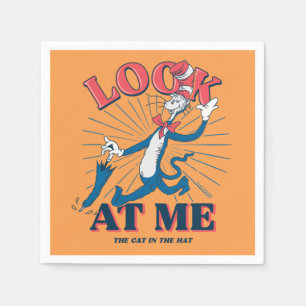 Kijk naar mij kat in het Pet Servet